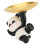 Harz-Statue Dekotablett, Panda, 16x14x13 cm 1
