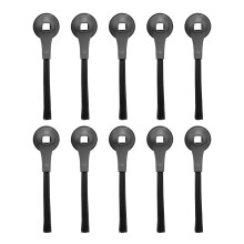 Paquete de 10 Cepillos Laterales Compatibles con  Iq Robot R101Ae, Rv1001Ae, Rv1000 Aspiradora, Accesorios de Robot de Barrido