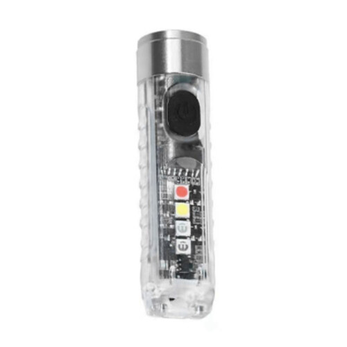 Rechargeable Flashlights Portable LED Super Bright Flashlight  Keychain Rechargeable Zoomable Flashlight