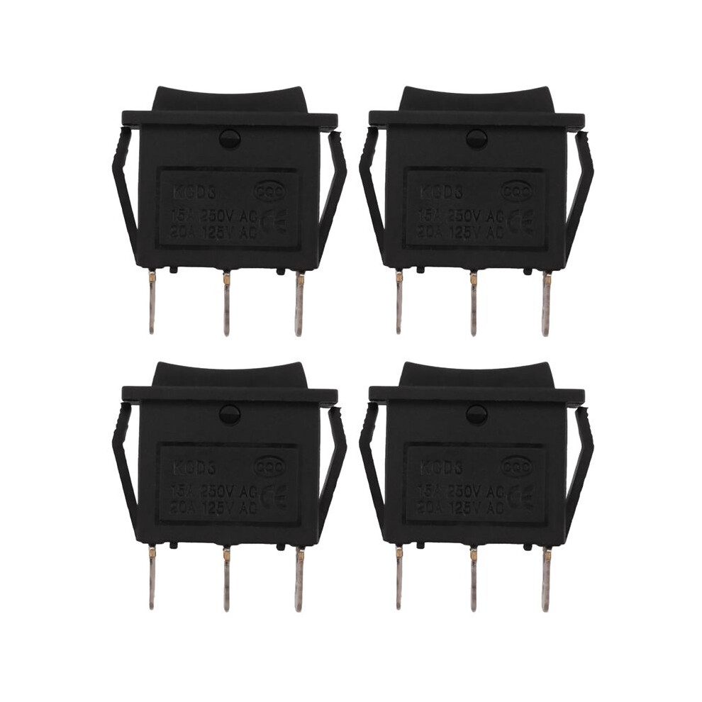 4X Ac15a/250V 20A/125V 3 Pin Spdt -Off- 3 Position Snap Rocker 6132829040012