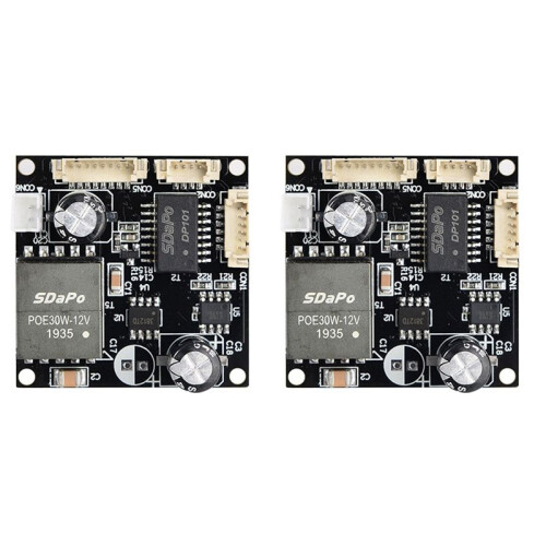 2X SDAPO PM3812AT 2A Isolated Industrial-Grade Temperature-Resistant POE Module 25.5W