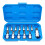 Conjunto de Soquetes Star Torx de 13 Unidades T8-T70 H2-H14, Soquetes CRV de 1/4 Polegadas, 3/8 Polegadas e Unidade de 1/2 Polegadas para Trabalho 1