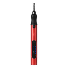 Portable Electric Sanding and Sharpening Pen - Suitable for Detail Grinding,with 3mm Drill Bits, Pen Sharpening Set