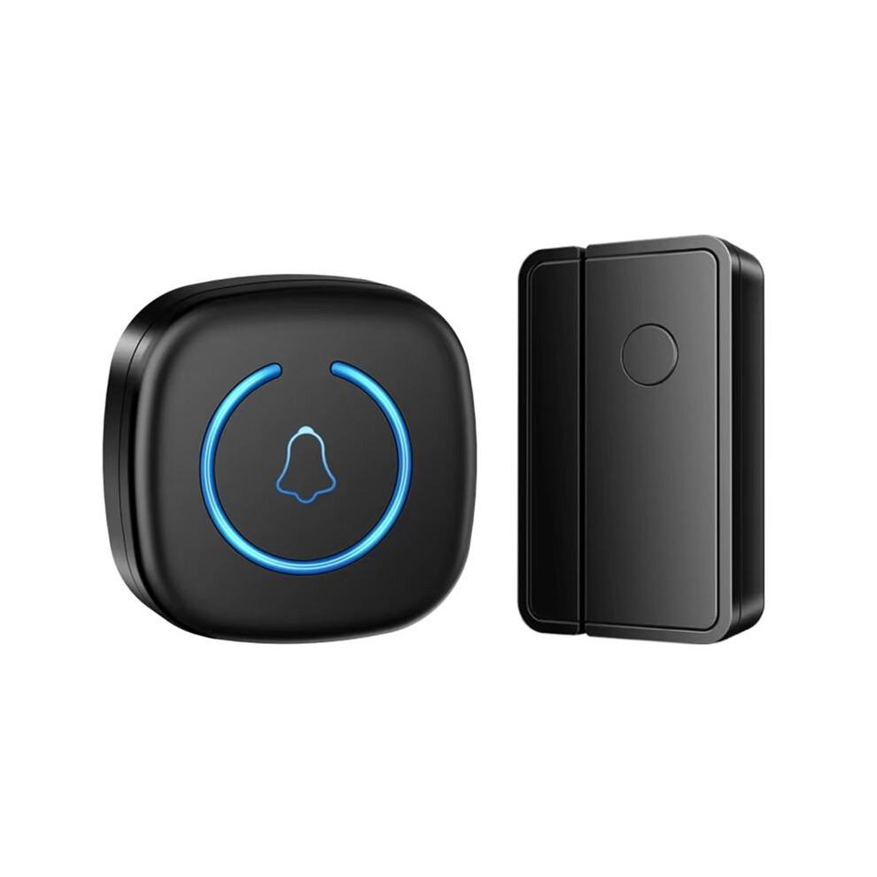 Split Type Door And Window Sensor Door Magnet Sensor 60 Songs Protection Security Anti-Theft Volume Reminder Eu Black 4711071801880