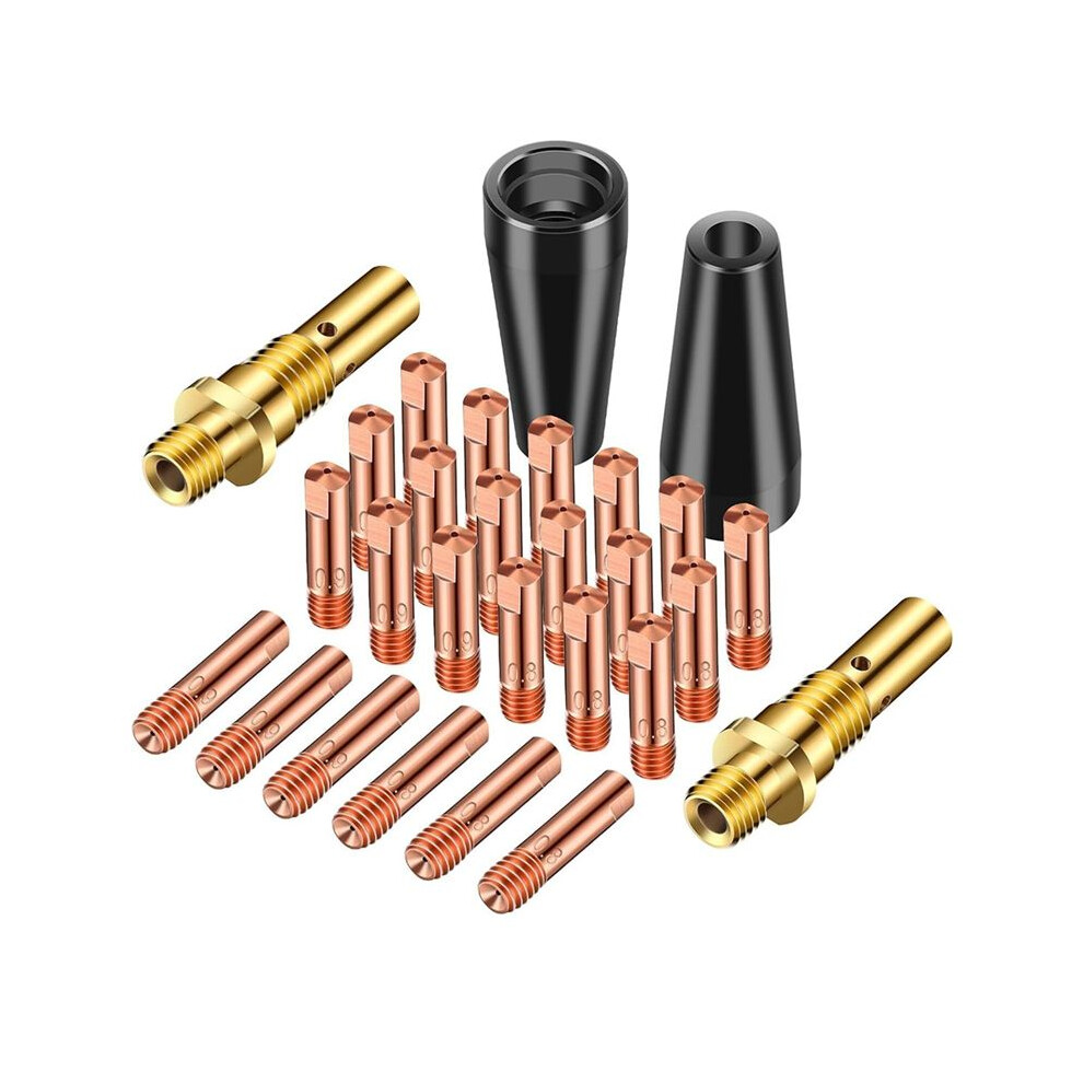 28-Piece Flux Core Airless Nozzle Kit, 0.03Inch And 0.035Inch Tips,For Magnum 100L And Weld-Pak Mig Welders 6034189247035