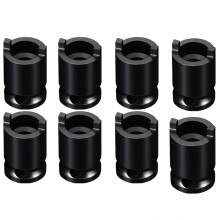 8-Teiliger Winkelschleifer-SteckschlüSsel, Winkelschleifer-Druckplatten-EntfernungshüLse, Winkelschleifer-SteckschlüSsel-Adapter Aus Stahl