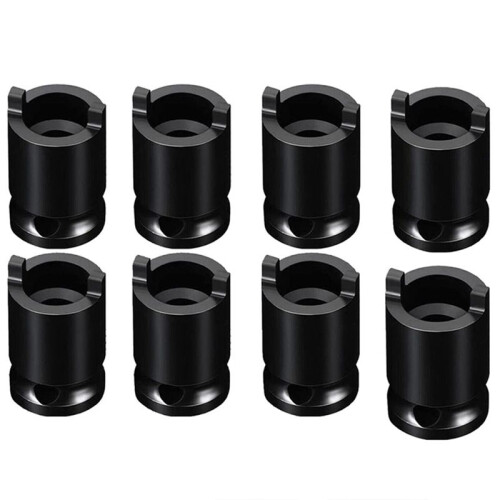 8PCS Angle Grinder Socket Wrench,Angle Grinder Pressure Plate Removal Sleeve,Steel Angle Grinder Socket Wrench Adapter