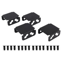 Fanbeugel Dubbele Ventilator Computerradiatorhouder voor Videokaartkoeling DIY-Ondersteuning 80MM/90MM/120MM/140MM (4 Stuks)