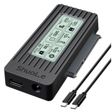 ShuoLe USB C Naar IDE Harde Schijf Adapter Converter Kabel voor 3,5 2,5 Inch HDD/SSD III Harde Schijf Adapter voor PC Laptop