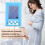BR-9A Handheld Portable Electromagnetic Radiation Detector High Precision Electromagnetic Radiation Tester 9