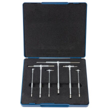 6Pc Telescoping Gage Set, T-Bore Hole Gauges, Telescopic Bore Gauge with A Portable Case(Range 5/16 Inch-6 Inch)
