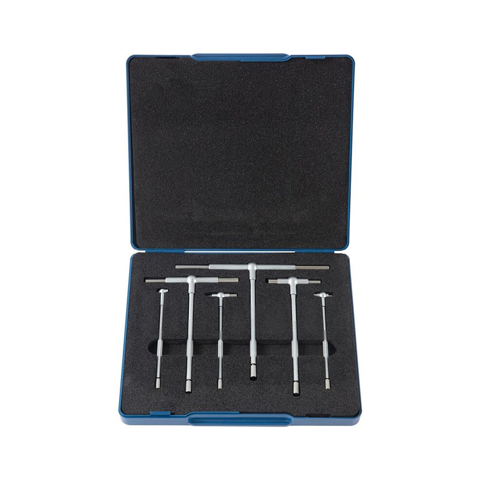 6Pc Telescoping Gage Set, T-Bore Hole Gauges, Telescopic Bore Gauge With A Portable Case(Range 5/16 Inch-6 Inch) 6033283146442