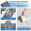 Spray Microfibre Pad Floor Cleaning Mop for All Floor Types Bottle W/ 2 Pads 8