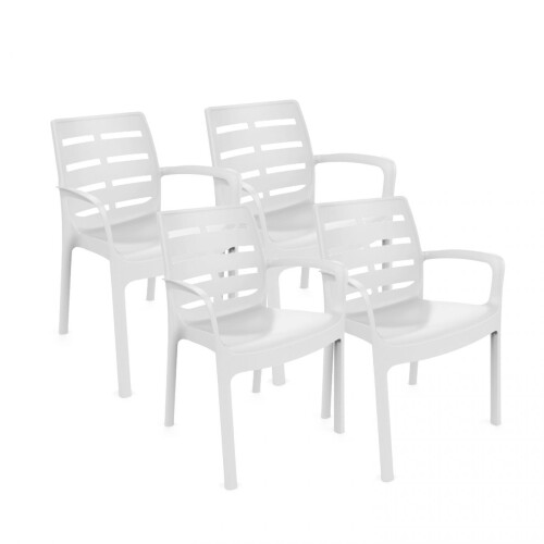 Pack 4 sillas de exterior Maui 2
