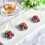 300PCS Unbreakable Drop Appetizer Plates Tableware Reusable Plastic Tasting Cup Sauce Dish Ice Cream Cup Caviary A 3