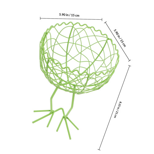Iron Mesh Aufbewahrungskorb Für Eier Und 1 1