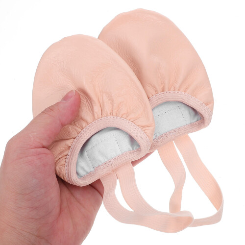 1 Paar Elastische Halbe Ballettschuhe Für Erwachsene Größe 37 2