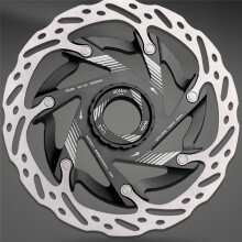 140mm Center Lock Hydraulic Disc Brake Rotor, Aluminum Alloy, Anti-Slip for Road Bikes, Enhanced Heat Dissipation A