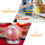 10Pièces Globes Transparent Kit D'artisanat Noël 8