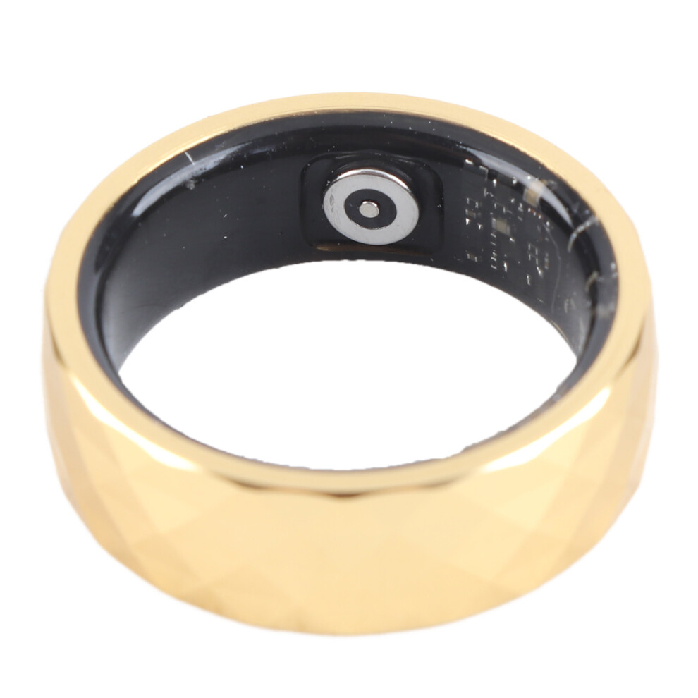 Aluminum Alloy Smart Ring Pedometer Sleep Temp Tracker 18Mah 7681385990747