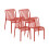 Pack 4 sillas de exterior Jamie 2
