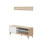 Mueble TV con estante Lira 4