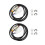 2 Pcs Sensor Cable for Motorcycle Digital Atv Odometer Speedometer Tachometer New High Quality 1