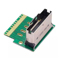 90 Turn SFF-8654 8i X8 Interface Protection Card Adapter Slimline SAS Male to Female Adapter Card
