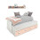 Cama doble juvenil con estante Kenia 4