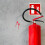 1000Pcs Dark Red Fire Extinguisher Lock Pin Seals Plastic Tamper Ties 5