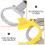4Pcs Assorted Color Pull Up Rings PP Nylon Hanging Handles 9