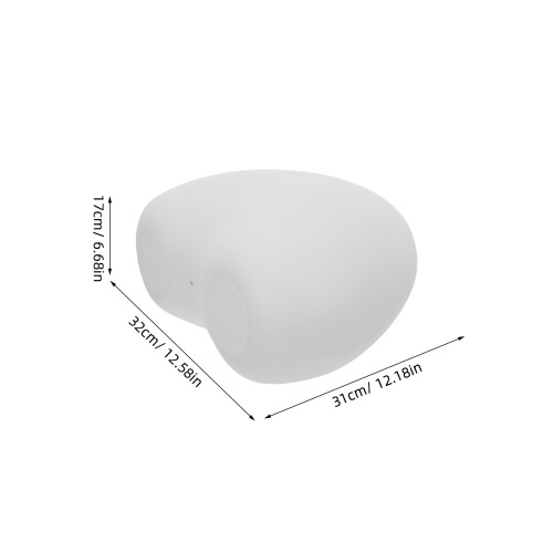Compact White Heart Design Plastic Mannequin for Panty Retail 2