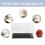 Acrylic Baseball Cap Holder Stand Clear with Stylish Black Base 7