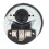 Indicateur de carburant LED étanche 52 mm 0/1/2/1/1 24V Haute précision 10