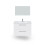 Pack de baño con lavabo cerámico Feel S 6