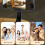 Telecomando Bluetooth Ricaricabile per Smartphone, Argento, 150mAh 4