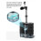 New Aquarium Filter Air Lifting Internal Filter for Small Medium Fish Tanks Filtering Impurities Provide Oxygen Content 5