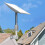 Weatherproof Right Angle Mount Kit for Starlink V2 Rectangular Dish, Stainless Steel White 6