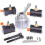 Lathe Quick Change Tool Holder and Tool Holder Multifid Tool Holder Tool Holder, 120034 Tool Kit, 8