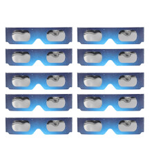 10PCS Solar Eclipse Viewing Glasses Eye Protection for Kids & Adults