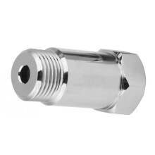10 Peças Adaptador Espaçador para Sensor de Oxigênio O2 Adaptador Eliminador de Conversor Catalítico Sensor de Oxigênio O2 45mm M18X1.5