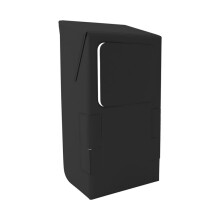 Foldable Sunhood Magnet Sun Hood Magnetic Sunshade for Mobile Phone Smartphone Black