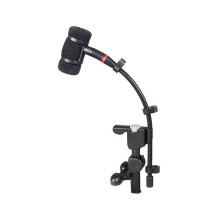 Adjustable Instrument Stand with Rackmount Bracket Clip Microphone Clip Soft Rubber Shock-Absorbing Structure for Violin