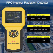 Professional Nuclear Radiation Detector Geiger Counter Radiation Detector Β Y X-Ray Gamma,with Alarm Set,-886A