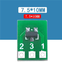 40Pcs SOT23 SOT23-3 Turn SIP3 Double-Side SMD Turn DIP SIP3 Adapter Converter Plate SOT SIP IC Socket PCB Board DIY Kit