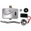 3X Automatic Electric Urinal Flush Valve Sensor&Manual 2 Function Exposed Wall Mount DC6V Urine Flushing 8