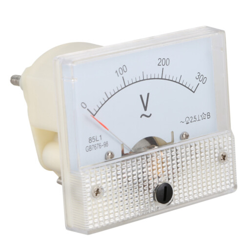 85L1 AC 0-300V Analogue Needle Panel Meter Voltmeter 2