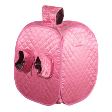 (Pink) Portable Steam Sauna Room Tent Enjoy Peaceful Moments Anytime Anywhere