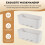 2 onE Pull-Out Closet Shelf, Kitchen Pull-Out Closet Basket Organizer, Pull-Out Drawers, Storage Basket 4