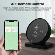 Tuya WiFi Infrared Remote Control, Accurate Display of Temperature and Humidity, Suitable for Alexa Home New